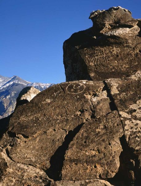 California Great Basin Abstract petroglyphs